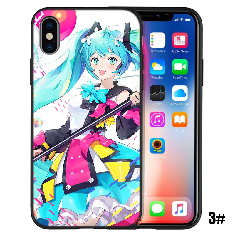 Ốp Điện Thoại Hình Hatsune Miku Cho iPhone SE XR 5 5s 6 6s 7 8 Plus 11 Pro Max RR60