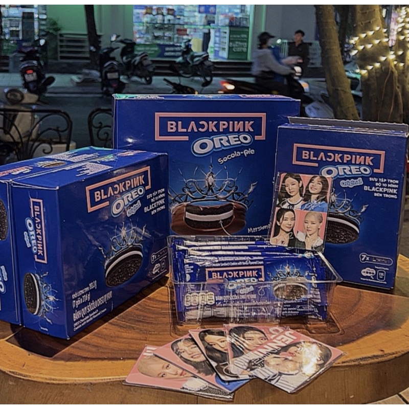OREO BLACKPINK KÈM CARD