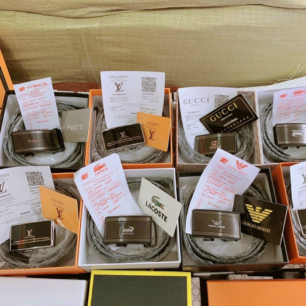 Thắt Lưng Nam, Dây Nịt Nam Full Box_Hàng Nhập QC Loại 1 SHOPSIEURE88