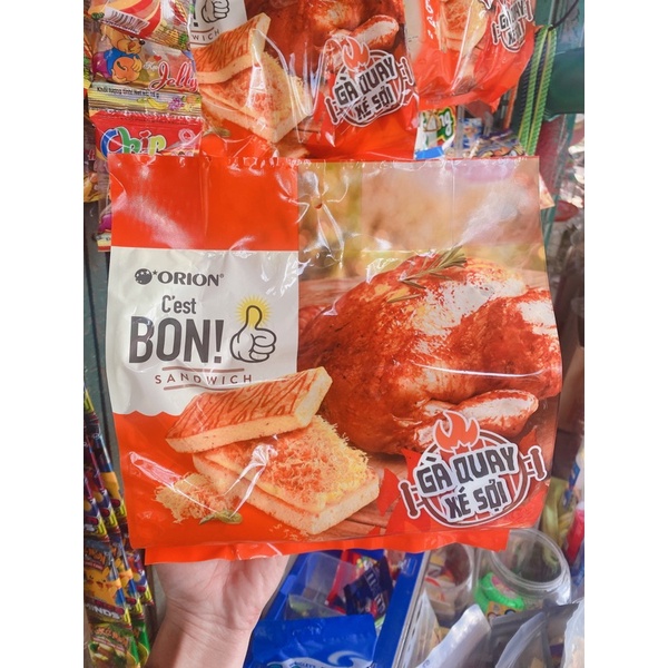 Bánh Bon vị gà quay xé sợi 150g ( 6 gói )