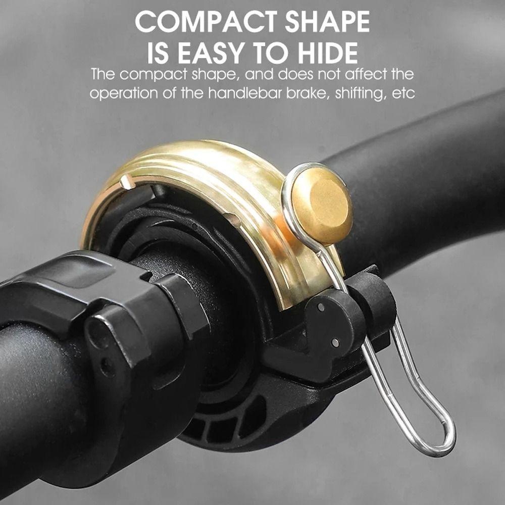 Chuông Báo Động An Toàn Gắn Tay Lái Xe Đạp Leo Núi