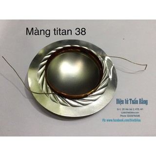 Combo 2 cái màng loa treble 38 dây dẹt-Linh kiện thay thế sửa chữa loa