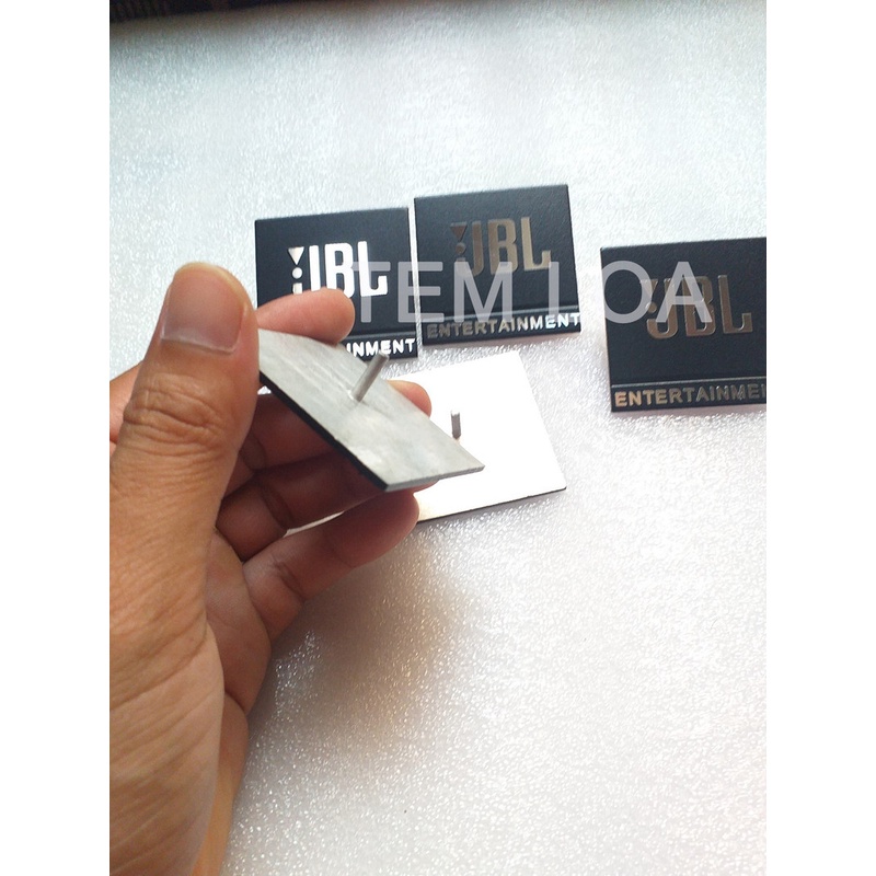 TEM LOA JBL NHÔM VUÔNG 5CM, GIÁ 2 TEM