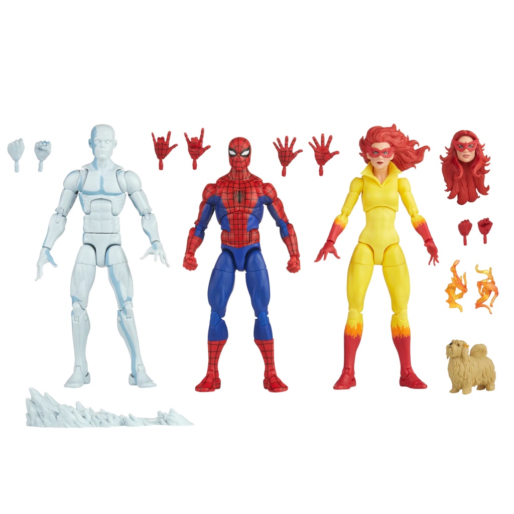 🌟Spider-Man and His Amazing Friends🌟Mô hình HasbroϟMarvel Legends Series 6-inchϟSpider-Man 60th Anniversary