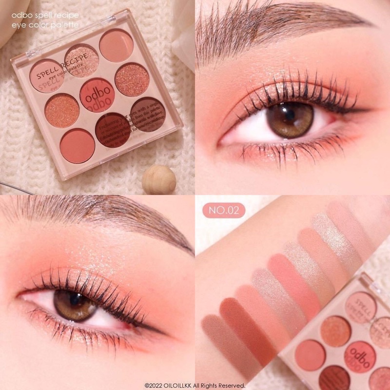 🍂 𝐁𝐚̉𝐧𝐠 𝐩𝐡𝐚̂́𝐧 𝐦𝐚̆́𝐭 𝟗 𝐨̂ 𝐎𝐃𝐁𝐎 𝐒𝐏𝐄𝐋𝐋 𝐑𝐄𝐂𝐈𝐏𝐄 𝐄𝐘𝐄 𝐂𝐎𝐋𝐎𝐑 𝐏𝐀𝐋𝐄𝐓𝐓𝐄