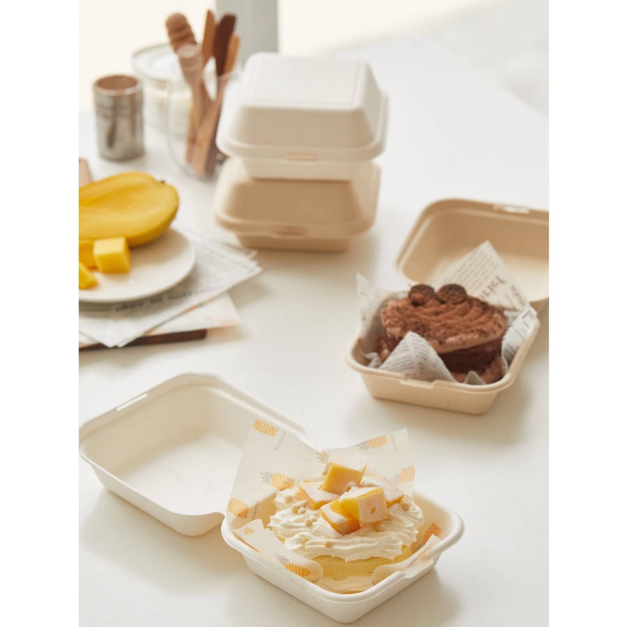 50 Hộp bã mía đựng bánh kem size bento, Các loại bánh khác