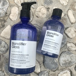 Dầu gội phục hồi và dưỡng bóng dành cho tóc tẩy loreal blondifier gloss
