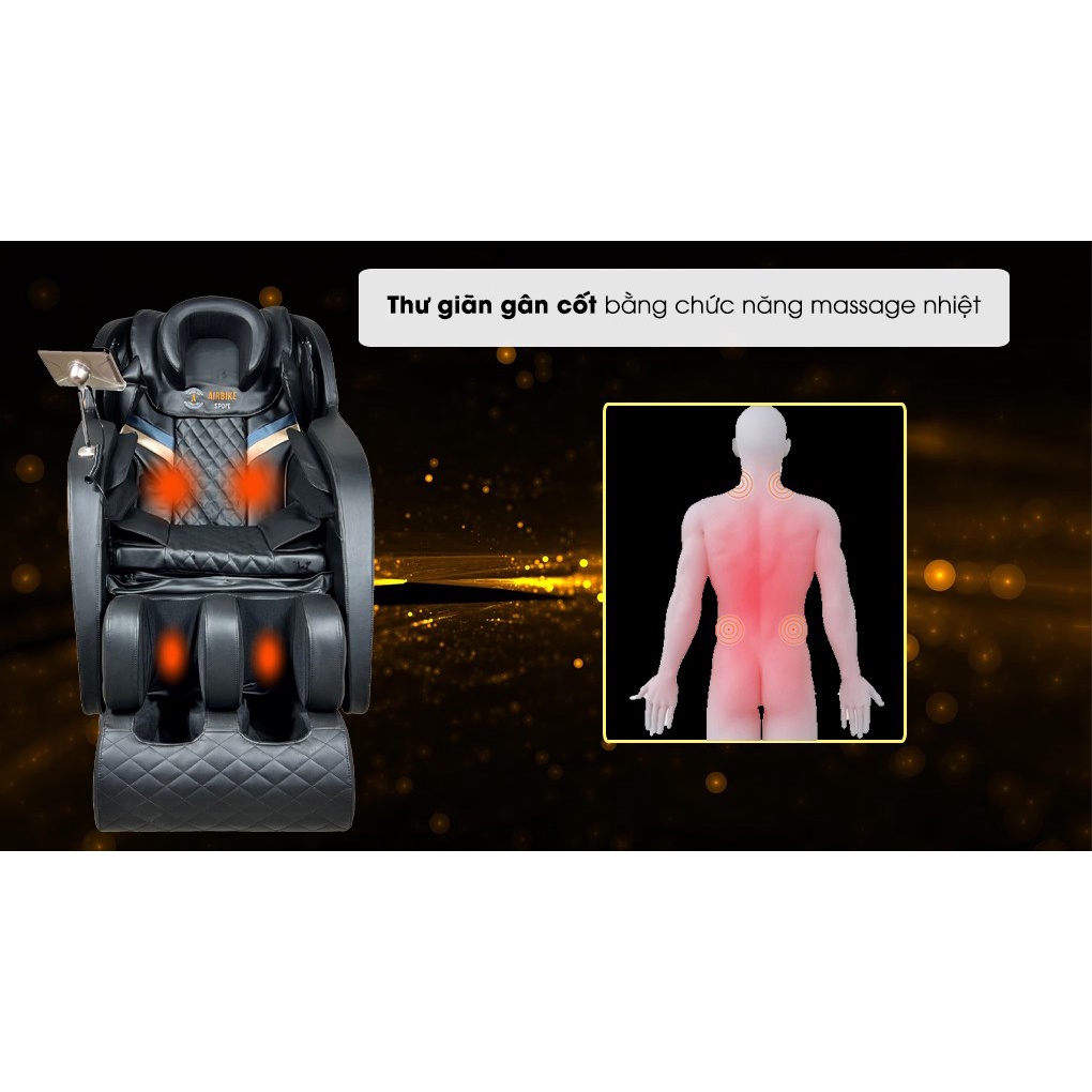 Ghế Massage Toàn Thân Airbike Sport MK336 - Hàng trưng bày trày xước