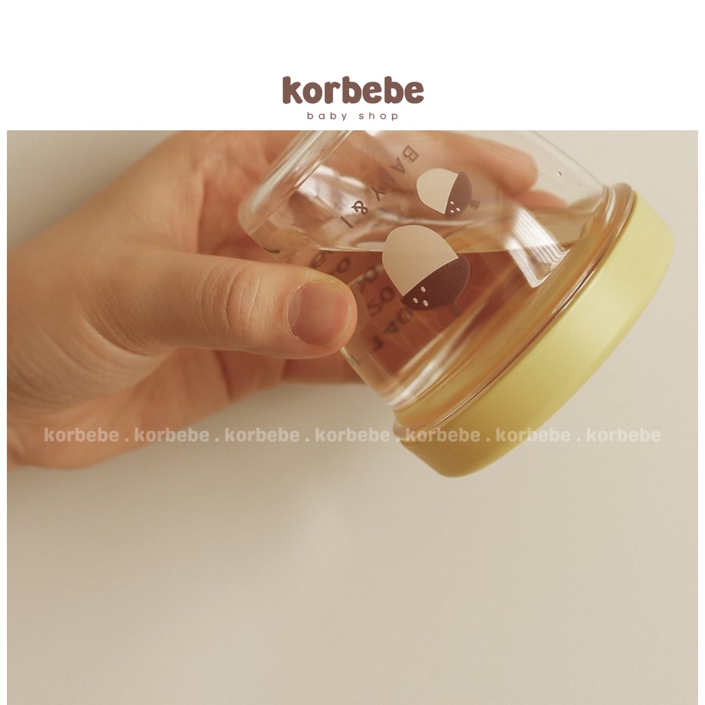 Set 3 hũ trữ đồ ăn dặm cho bé Baby & I Hàn Quốc