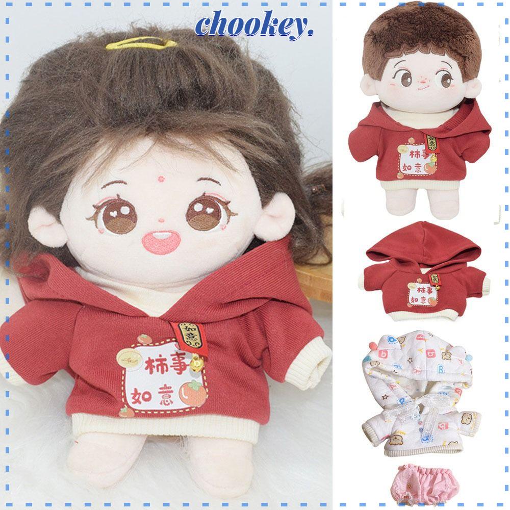 Bộ Quần Áo Cotton Dành Cho Búp Bê 20cm