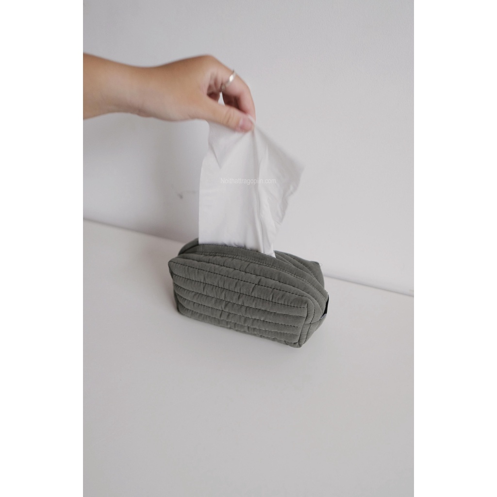 Túi đựng khăn giấy vải