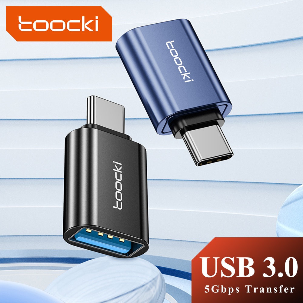 Đầu chuyển đổi TOOCKI USB 3.0 Type C OTG thích hợp cho điện thoại máy tính xách tay