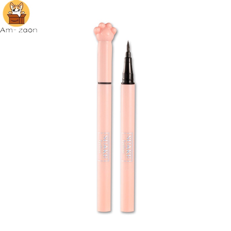 Bút Kẻ Mắt Dạng Lỏng Màu Đen Lâu Trôi Chống Thấm Nước Và Mồ Hôi Không Dễ Bị Nhòe Dành Cho Trang Điểm Làm Đẹp
