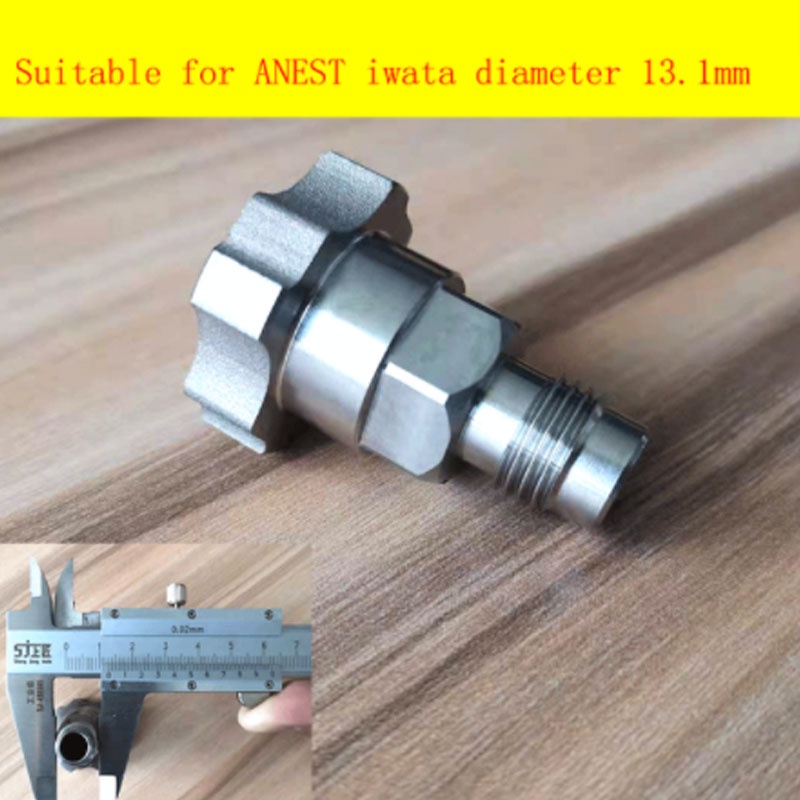 Thanh Nối Bằng Thép Không Gỉ Phù Hợp Cho Súng Phun Sơn Xe Hơi SATA Devilbiss Iwata Warte Avalon