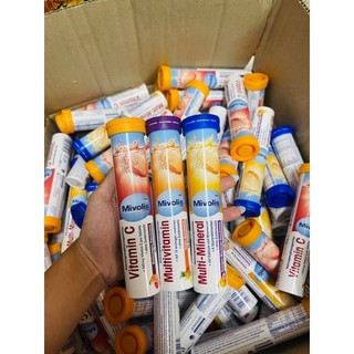 Viên sủi vitamin Mivolis Đức - ống 20 viên tăng đề kháng