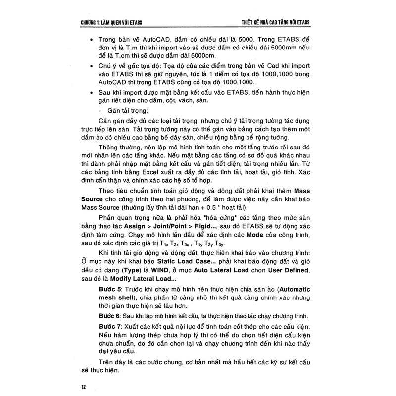 Sách - Thiết Kế Nhà Cao Tầng Với Etabs