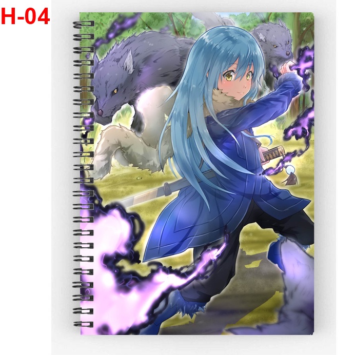 Sổ Lò xo , sổ gáy xoắn anime Tensei Shitara Slime Datta Ken - Rimuru Tempest