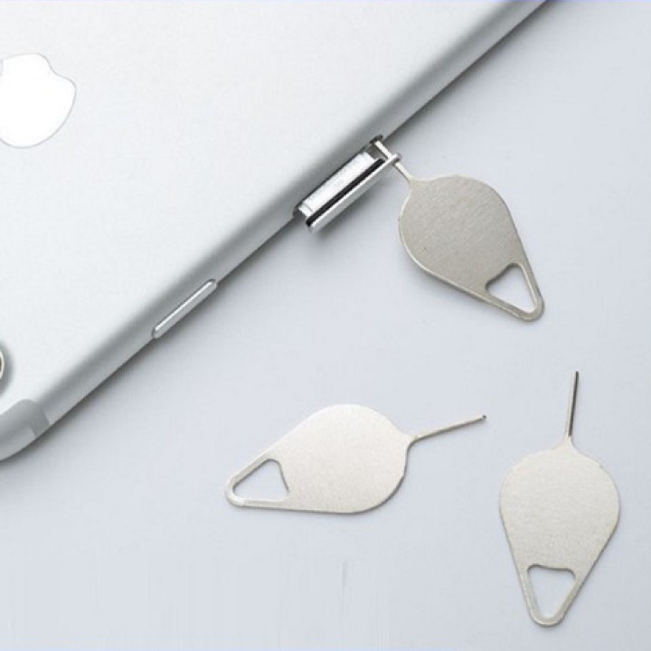 Que chọc sim hình giọt nước không gỉ