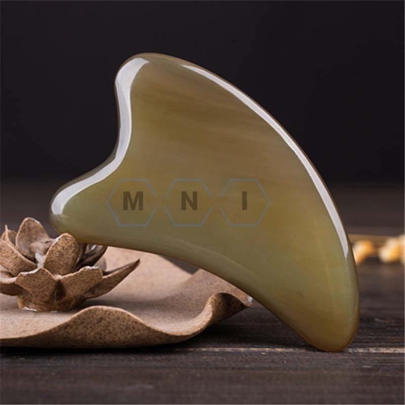 Dụng cụ massager sừng tim kích thước 6,5-9,5cm dày 4mm-1cm massage da mặt,giảm quầng thâm bọng mắt, giảm sưng