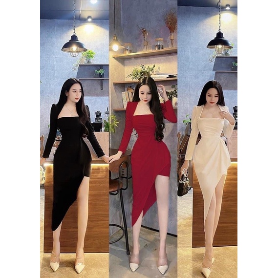 Đầm dự tiệc kiểu dài xẻ bigsize 60kg-95kg🧧🧧