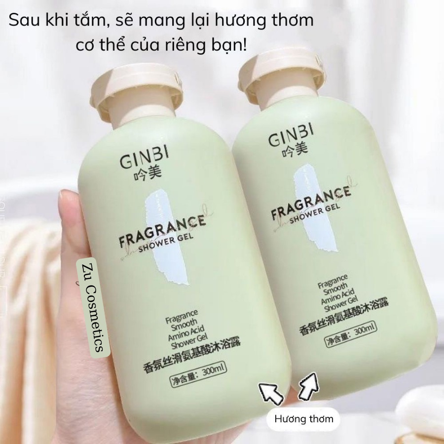 Sữa Tắm Nước Hoa Dưỡng Thể Lifusha, Mùi Hương Đặc Biệt Thư Giãn 300ml ZuzuCosmetic