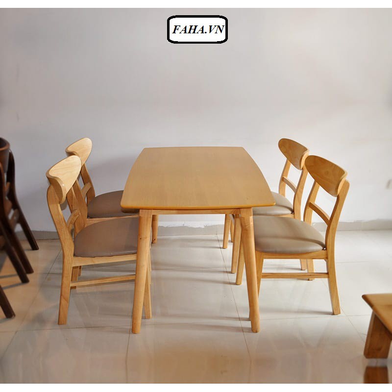 BÀN ĂN GỖ VENEER M2/M6