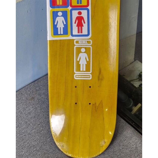 Mặt Ván Trượt Girl Logo 3D Deck 8.0