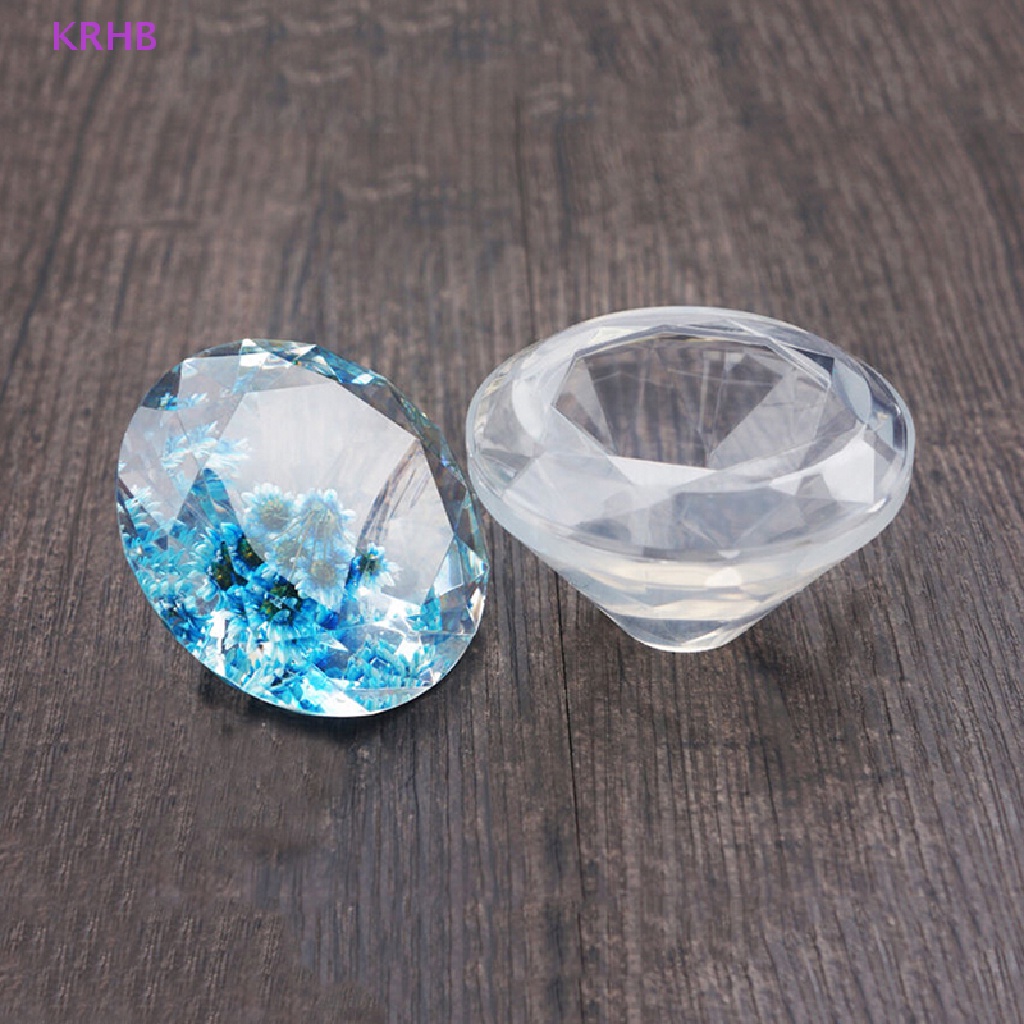 Khuôn Silicone Hình Kim Cương Làm Trang Sức DIY Mới