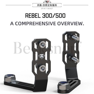 Rebel300 giá đỡ gương chiếu hậu cho xe mô tô honda rebel cm300 cm500 spirit beast l22