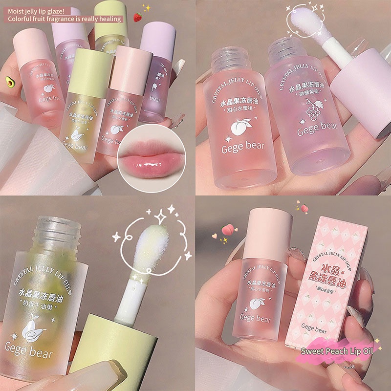 Crystal Jelly Dưỡng Ẩm Son Dầu Trong Suốt Làm Sáng Môi Đường Son Bóng | BigBuy360 - bigbuy360.vn