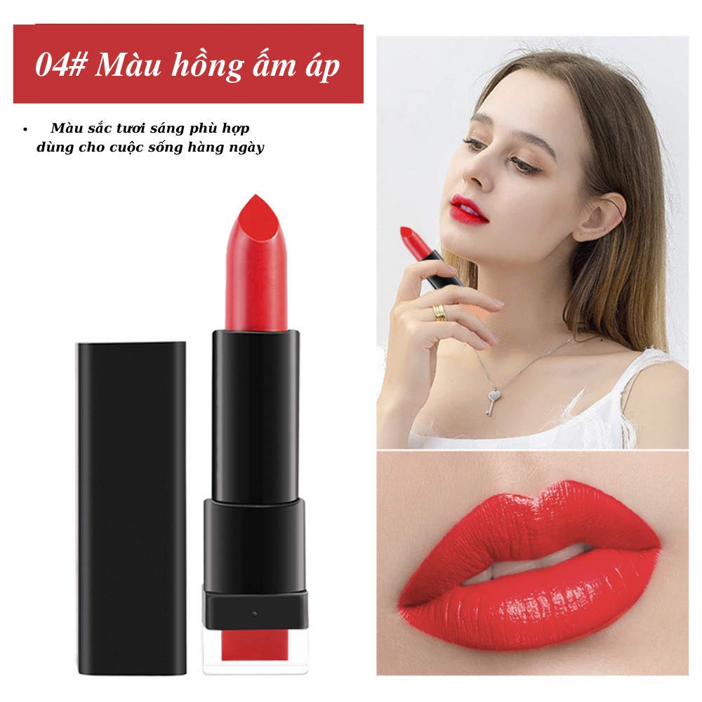 Son Môi Lâu Trôi Màu, Không Thấm Nước, Cá Tính, Quyến Rũ, Khỏe Khoắn