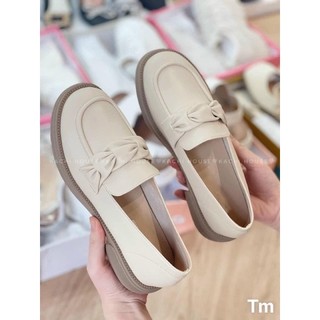 Giày oxford nữ da trơn đế 3cm