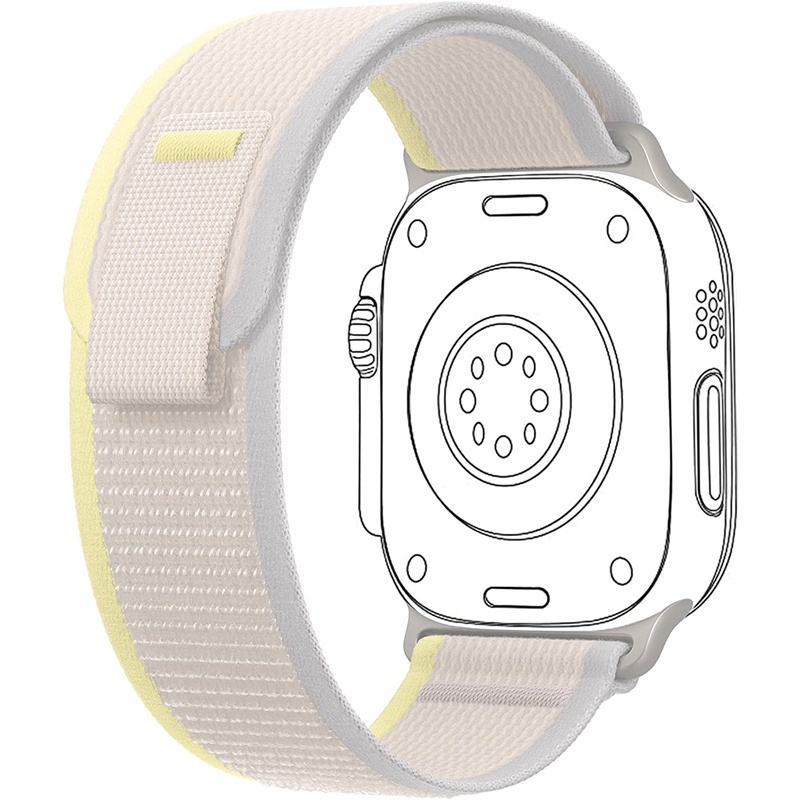 Dây Đeo Nylon Mềm Cho Đồng Hồ Apple iWatch Ultra series 7 6 3 SE 8 45mm 41mm 42mm 49mm 44mm 40mm 45mm 41mm 42mm