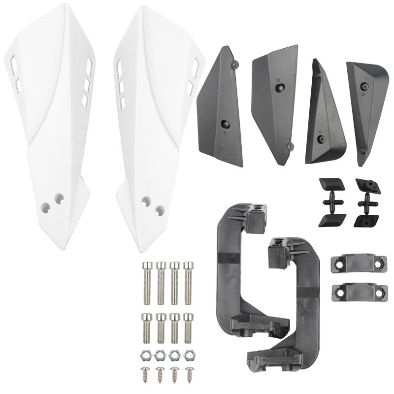 Vỏ Bọc Bảo Vệ Tay Lái Xe Máy 22mm Màu Trắng Thông Dụng