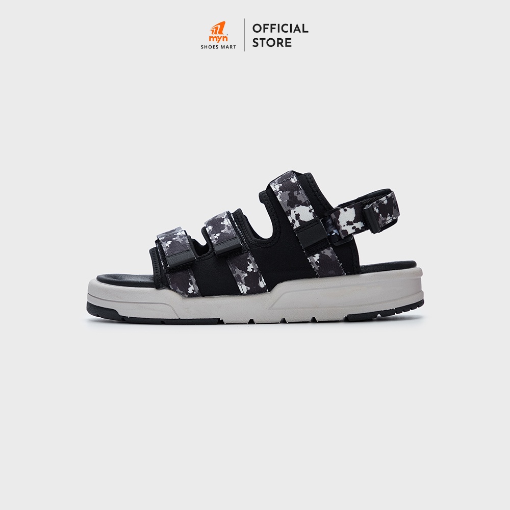 Sandal ZX 3121 họa tiết Black Camo Unisex tháo được quai, đế EVA cao cấp chống mòn, chống trơn trượt