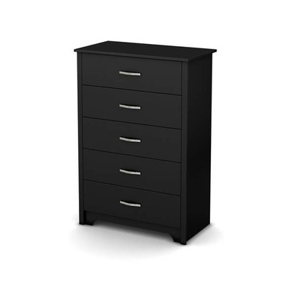 FUSION, Tủ lưu trữ đồ dùng tân cổ điển 5 ngăn DRA_128, 80x49x124cm, tủ gỗ Scandi Home