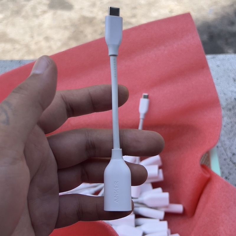 Cáp OTG ANKER USB-Type-C,Hàng new ko hộp