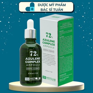Tinh chất giảm mụn Histolab 72% Azulene Complex Ampoule Derma Science 50ml