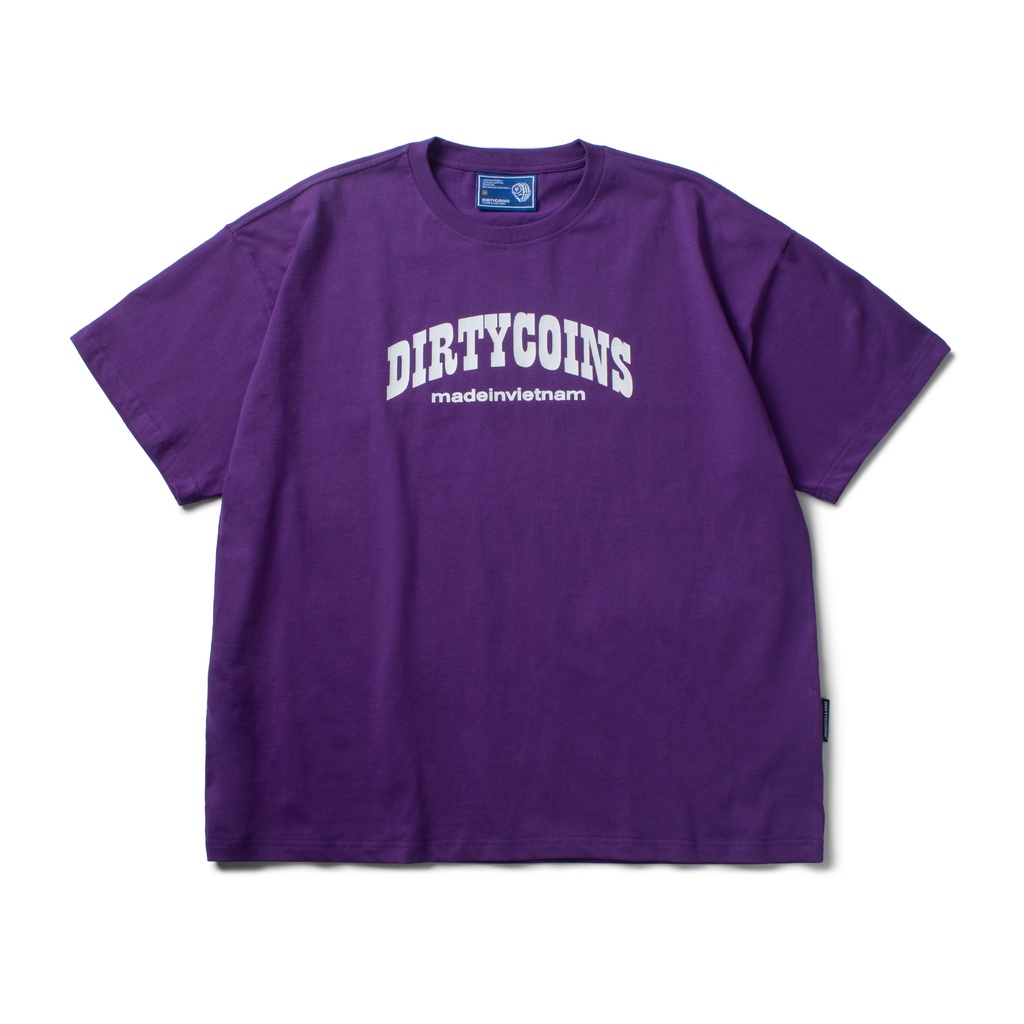 [Mã FADEP0610 giảm 10K đơn 99K] Áo Thun DirtyCoins University Logo T-shirt