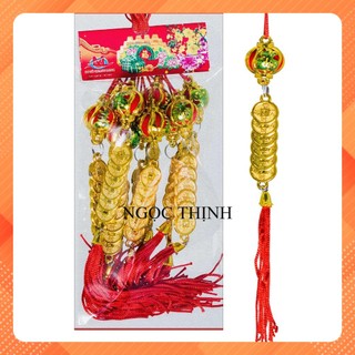 ĐỒ TREO TẾT ĐÈN BI DÂY TIỀN CHIẾC 1 BỊCH 10 DÂY