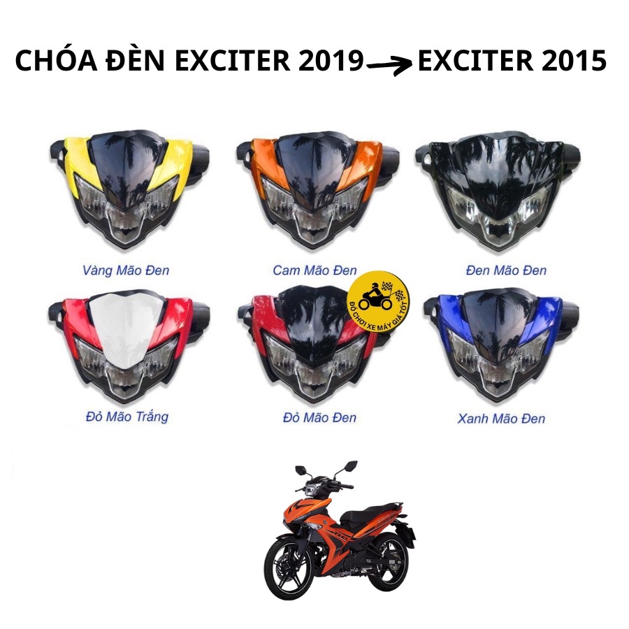 Bộ Đầu Đèn Ex 2019 Lên Cho Ex 2015 V1 Lắp Đồng Hồ Zin