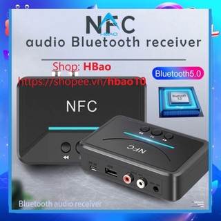 Bộ thiết bị thu âm thanh bluetooth 5.0 nfc bộ chuyển đổi âm thanh bluetooth