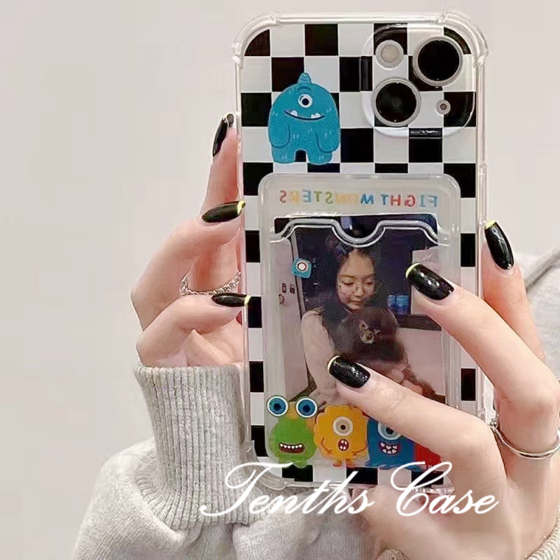 Ốp Điện Thoại Mềm Có Ngăn Đựng Thẻ Cho Realme C55 C35 C33 C31 C30 C25Y C21Y C20 C20A C12 C15 C11 10 9Pro + 8 8i C15 5 5i 5s 6i