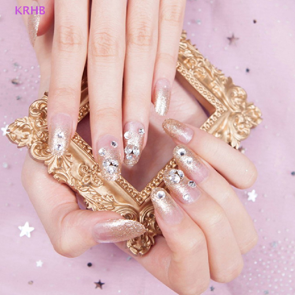 Set 24 Móng Chân Giả Trang Trí Tiệc Cưới Thiết Kế Mới