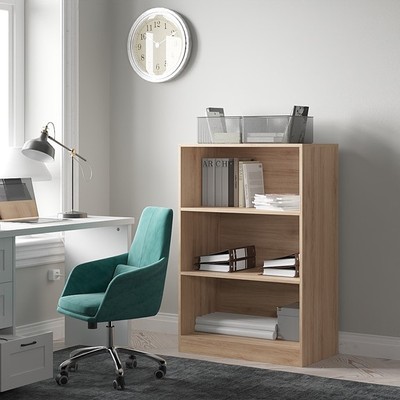GALA, Kệ 3 tầng DRA_167, 80x45x120cm, kệ gỗ Scandi Home