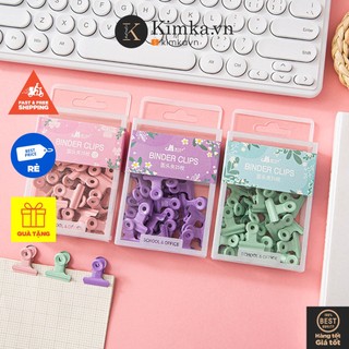 Kẹp tài liệu, kẹp giấy kim loại 22mm