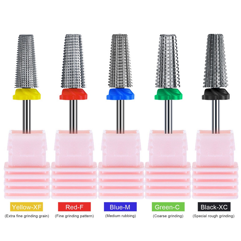 Mũi Khoan Móng Tay MT-Nail Bằng Thép Vonfram Độ Bền Cao Loại Bỏ Da Chết