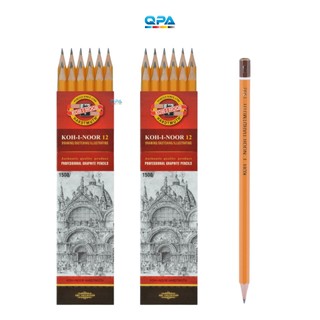 Bút chì Tiệp Khắc KOH 2B,4B,6B