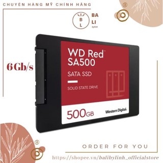 Ổ cứng ssd wd red sa500 500gb 2.5 inch sata iii wds500g1r0a