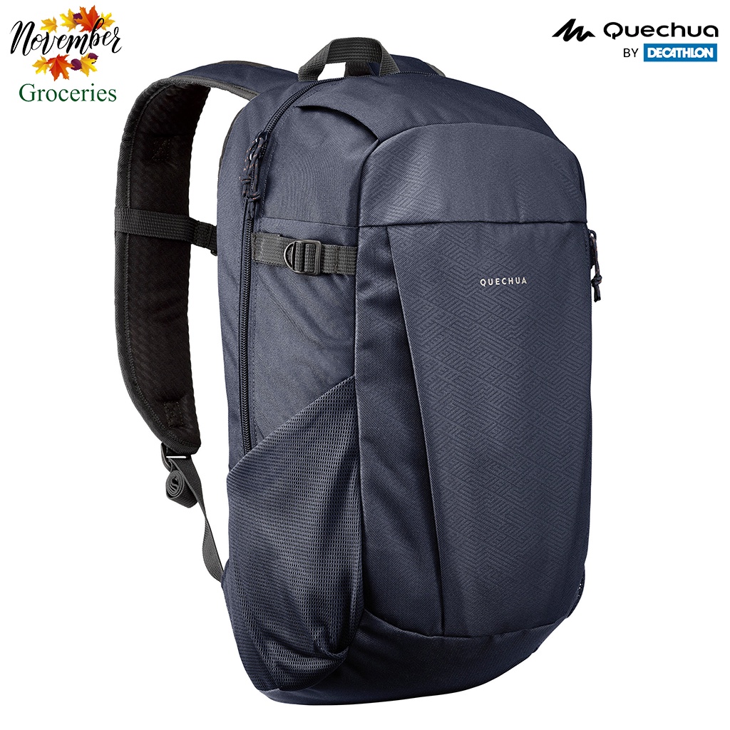 Balô Dã Ngoại QueChua 20L NH100 Thiết Kế Tại Pháp Dành Cho Người Leo Núi 2H Trên Địa Hình Thấp Trong Rừng | Trên Bờ Biển